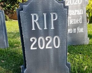 RIP 2020 Halloween Gravestones